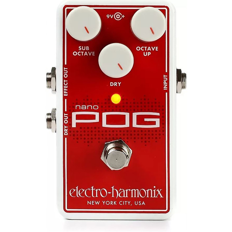 electro-harmonix nano POG 箱付き JP 100V Electro-Harmonix EHX Nano POG Polyphonic Octave Generator