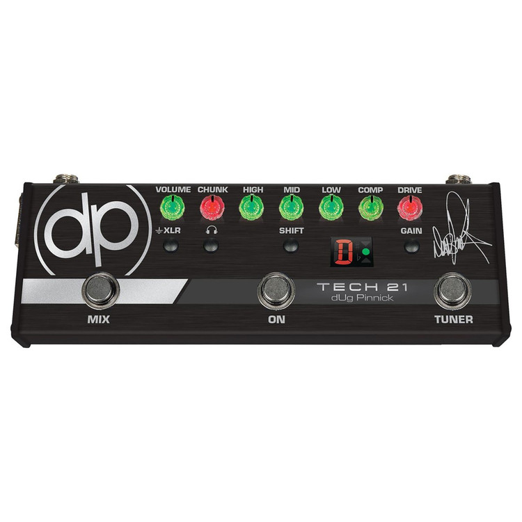 Tech 21 dUg Pinnick DP-3X Signature Bass Pre-Amp & Distortion Pedal