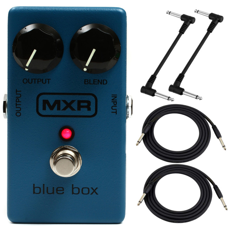 MXR M103 Blue Box Octave Fuzz Effects Pedal