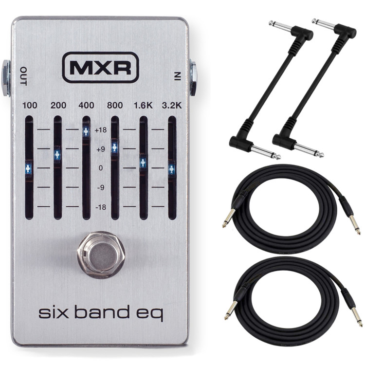 ギター MXR M109S 6 BAND Graphic EQ MXR M109S Six Band EQ Pedal - 6 Band Graphic Equalizer Guitar