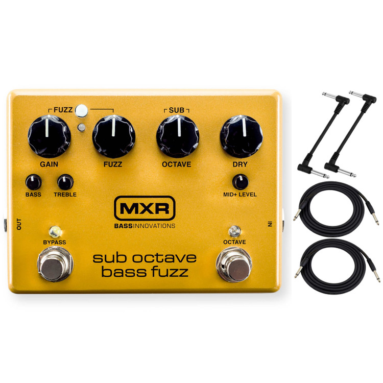 MXR sub octave bass fuzz M287 美品 MXR M287 Sub Octave Bass Fuzz Guitar Effects Pedal (MXR-M287)