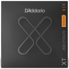 D'Addario XT Nickel Plated Steel Banjo Strings, Medium 10-23