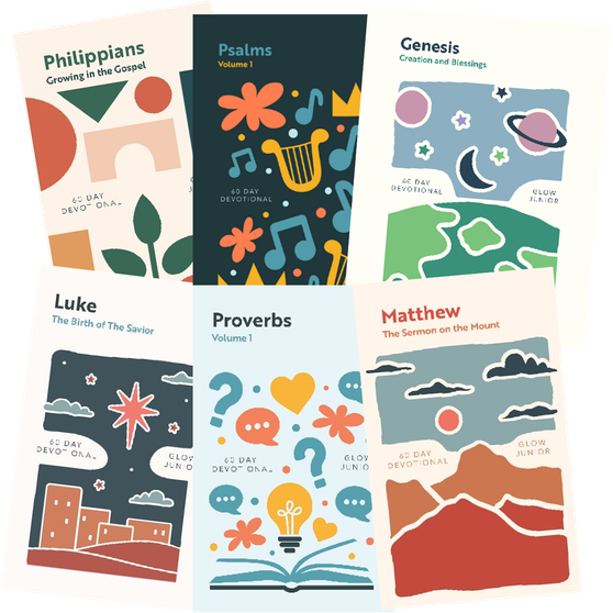 Glow Jr. Devotional for Kids: 2026 Bundle