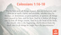 Colossians PowerPoint and Images