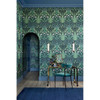 Bluebell - Teal/Gold/Petrol By Cole & Son