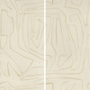 Graffito Ii - Parchment By Groundworks