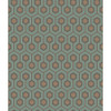 Hicks Hexagon - Teal/Gold By Cole & Son