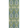 Ikat Bokhara - Emerald By G P & J Baker