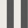 Jaspe Stripe - Black + White By Cole & Son