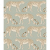 Leopard Walk - Olive & White By Cole & Son