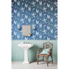 Wisteria - Magenta/Green/Wh By Cole & Son