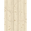Woods & Stars - Buff & Gold By Cole & Son