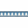 Zellige Border - China Blue & White By Cole & Son