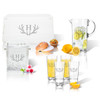 Outdoor Entertaining Set (Pitcher, Tray, Ice Bucket, 4 High Balls)