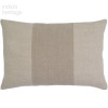 Ellora Casa by India's Heritage Sahara Linen Stripe Lumbar 22" Pillow in Natural