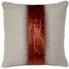 Ellora Casa by India's Heritage Marsala Royalty Linen Pillow