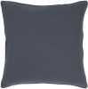 Ellora Casa by India's Heritage Pewter Kendall Linen Cotton Pillow