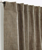 Classic Faux Silk Curtain in Beige by Ellora Casa by India's Heritage
