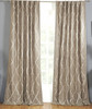 Cordoba Textured Linen Curtain in Beige by Ellora Casa by India's Heritage