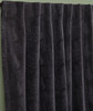 Distressed Velvet Curtain in Black by Ellora Casa by India's Heritage