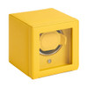 WOLF - Cub Single Watch Winder With Cover in Yellow