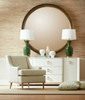 Villa & House - Boston Round Boxwood Topiary - Blanc De Chine