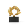 Villa & House - Wreath Statue - Gold Leaf