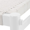 Villa & House - Rope Bench - Whitewashed Cotton White
