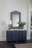 Villa & House - Pavillion Lamp Shade, Blue and White