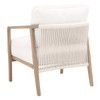 Essentials For Living - Harbor Club Chair in LiveSmart Peyton Pearl, White Rope, Smoke Gray Oak