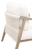 Essentials For Living - Harbor Club Chair in LiveSmart Peyton Pearl, White Rope, Smoke Gray Oak