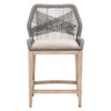 Essentials For Living - Loom Counter Stool in Smoke Gray