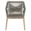 Loom Dining Chair Platinum Rope