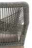 Essentials For Living - Loom Dining Chair in Platinum Rope, Light Gray, Natural Gray Mahogany