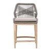 Essentials For Living - Loom Outdoor Counter Stool in Smoke Gray