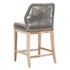Essentials For Living - Loom Outdoor Counter Stool in Smoke Gray