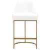 Essentials For Living - Parissa Counter Stool in LiveSmart Peyton-Pearl, Set of 2