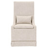Essentials For Living Colleen Dining Chair in Performance Bisque French Linen (Set of 2)
