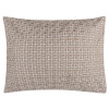 Bovi - Lagos Collection - LAGOS Standard Boudoir shams White/taupe