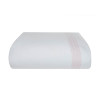Bovi - Lagos Collection - LAGOS Twin duvet cover White/light pink