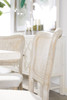 Essentials For Living Cela Dining Chair in Bisque, Natural Gray Oak, Natural Gray Cane