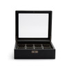 WOLF - Axis 8 Piece Watch Box in Powder Coat