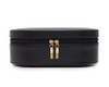 WOLF - Heritage Oval Zip Case in Black