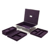 WOLF - Silver Medium Watch Jewelry and Legacy Box