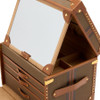 WOLF Ida Trunk Jewelry Box in Khaki