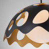 Pebbles 15" Pendant in Black By Lucas + McKearn