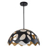 Pebbles 15" Pendant in Black By Lucas + McKearn