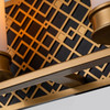 Ziggy 2 LT Bath Bar in Lacquered Gold By Lucas + McKearn
