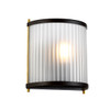 Lucas + McKearn Corona 1 Light Sconce in Museum Bronze Dark Brown