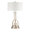 Lucas + McKearn Lemuria 33 Inch Table Lamp in Antique Silver